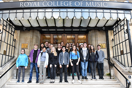 NYO success for RCM Junior Department musicians
